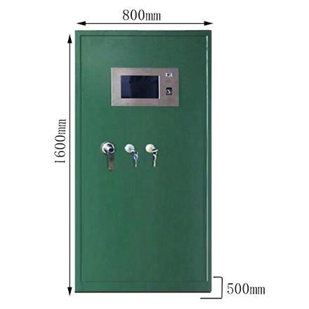 然奥通（HGRAT）20700C 10.1寸可视对讲联管联控铁皮柜